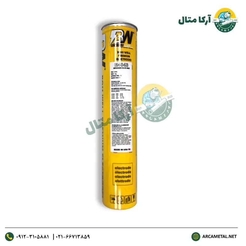 الکترود آلومینیوم E4043 باسول قطر 3/2