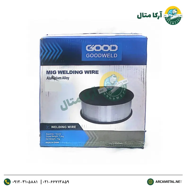 سیم حلقه Co2 آهن E71T-1 گودولد