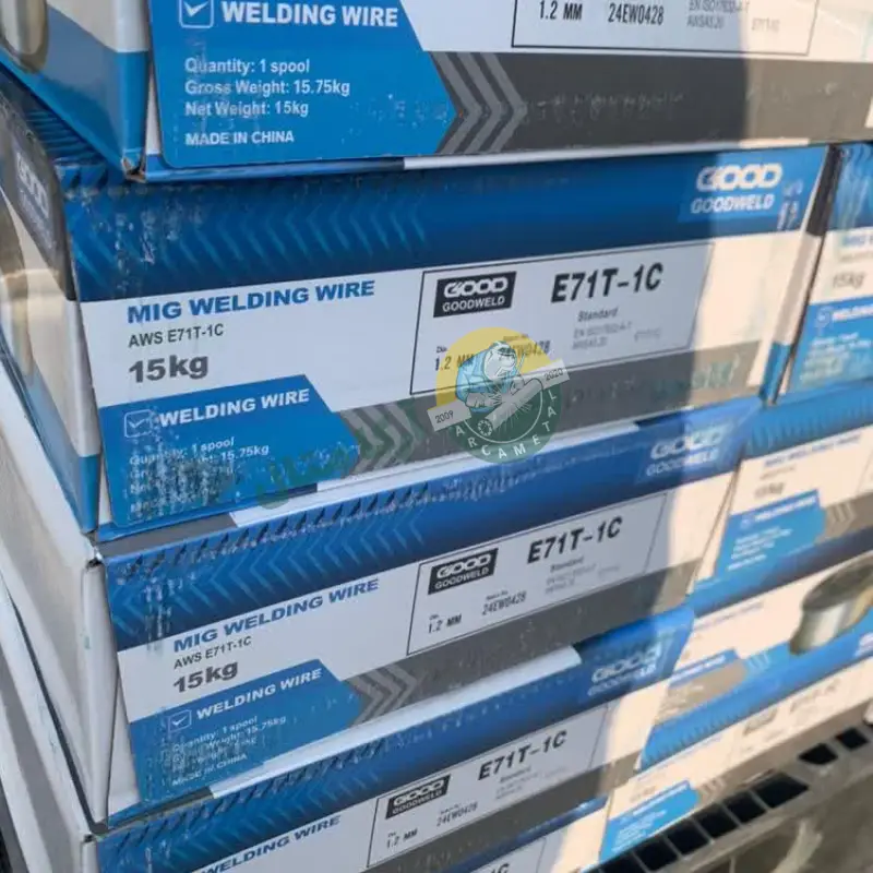 خرید سیم حلقه Co2 آهن E71T-1 گودولد
