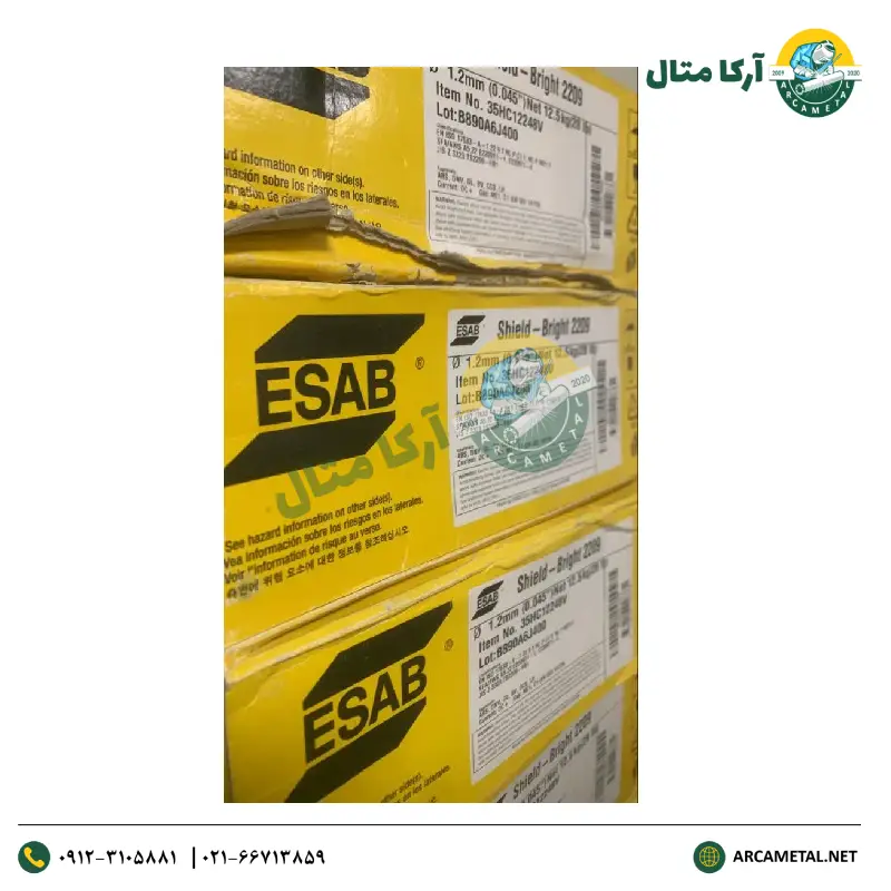 سیم حلقه Co2 استیل 12.34 کربنی و کم آلیاژ ایساب