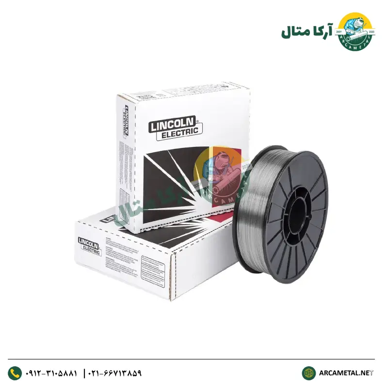 سیم حلقه Co2 استیل 304 لینکلن