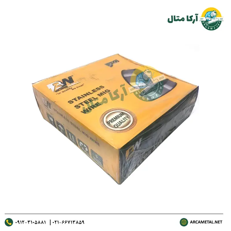 سیم حلقه Co2 استیل 410L باسول