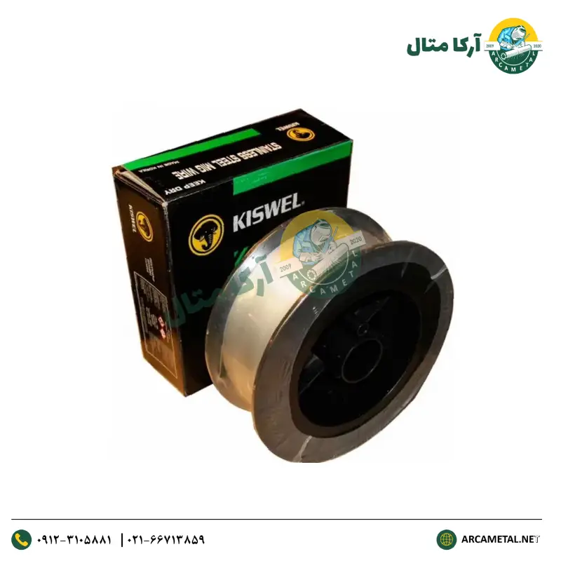 سیم حلقه Co2 استیل تو پودری 316LT کیسول کره