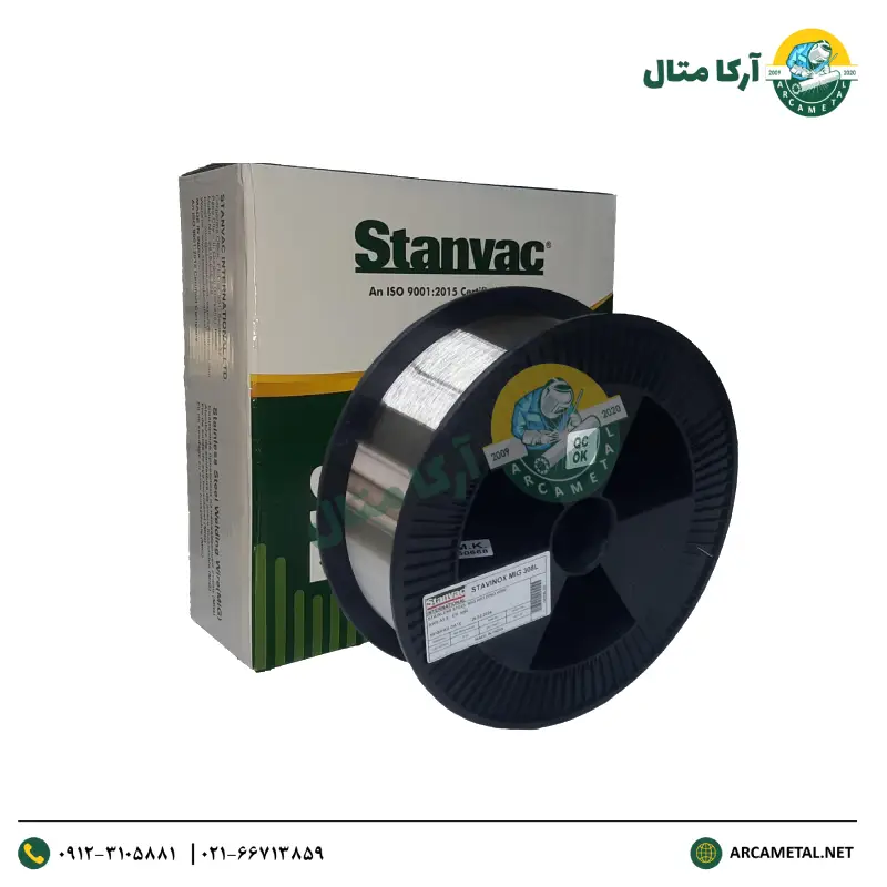 سیم جوش Co2 استیل 309 استنوک stanvac