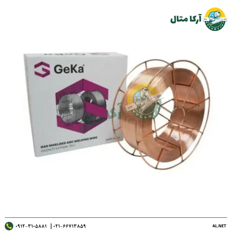 سیم حلقه Co2 کربنی و کم آلیاژ ER 80S-b2 جکا