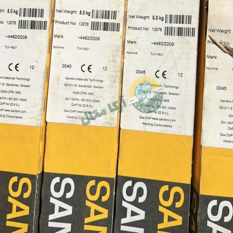 قیمت فیلر جوش استیل دابلکس 2209 سندویک
