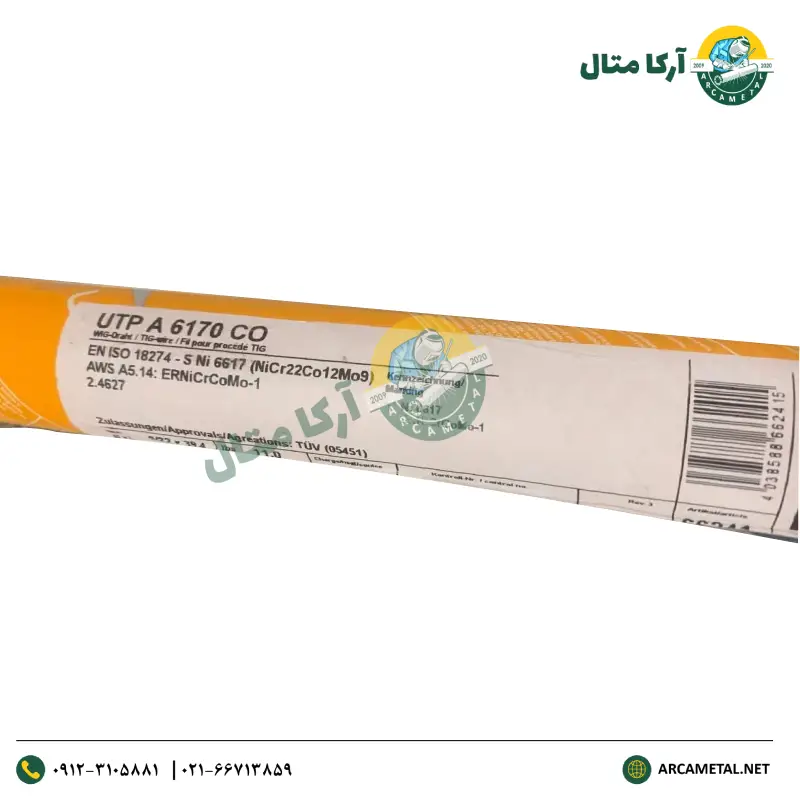 قیمت فیلر ER Nicrcomo-1 برند UTP